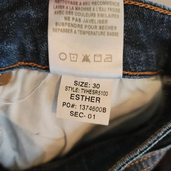 Joe's Jeans Esther Distressed Skinny Jeans Size 30 - Picture 8 of 8